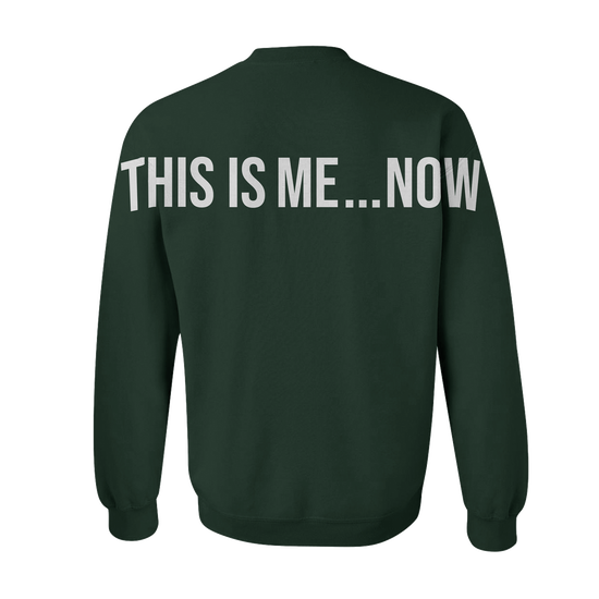 This Is MeNow Green Crewneck | Jennifer Lopez Official Store